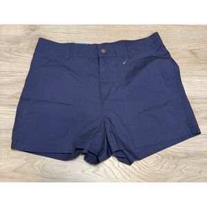 Columbia Womens Navy Holly Hideaway Outdoor Utility Shorts Size 12